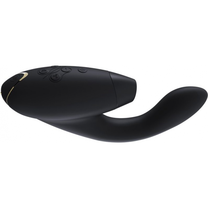 Бесконтактный клиторальный стимулятор WOMANIZER DUO B2C черный WZ072SG9